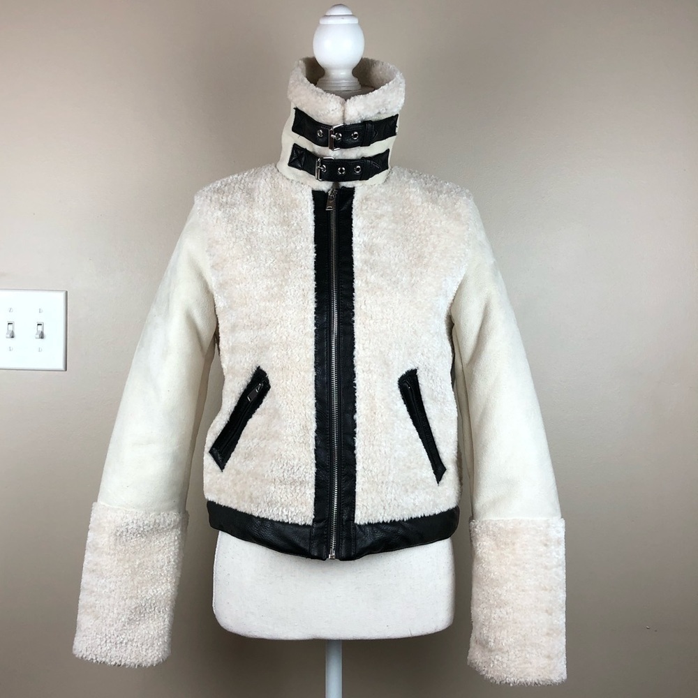 NWOT. Romeo & Juliet Couture Moto Jacket. Size M.